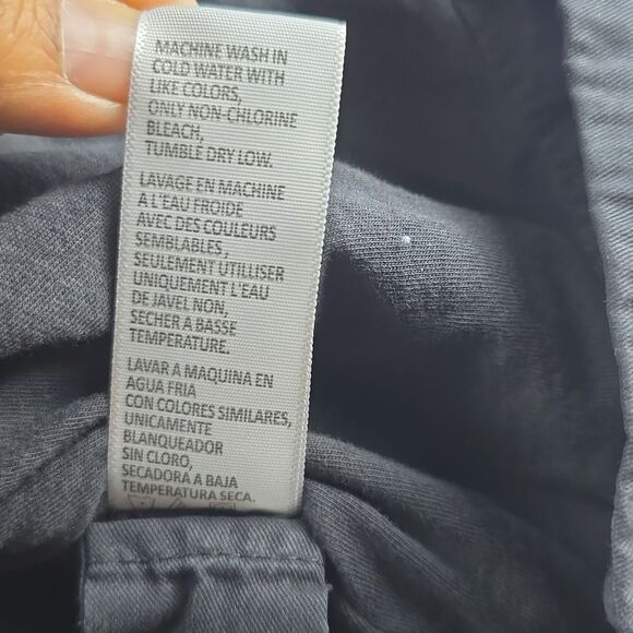 JAMES PERSE Women's Off Black Hooded Utility Jacket Size 1 / Small - Picture 9 of 15